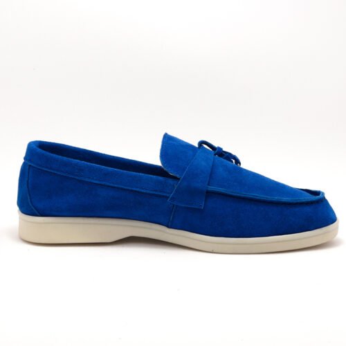 Mocassins femmes - Valencia Bleu Roi