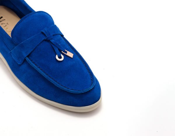 Mocassins femmes - Valencia Bleu Roi – Image 3
