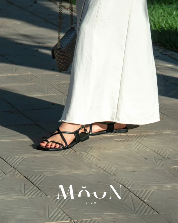 Sandale bordeaux - Myra – Image 2